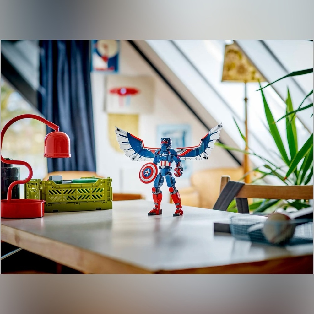 New LEGO Marvel Super Heroes 76296 New Captain America Construction Figure - Picture 8 of 9